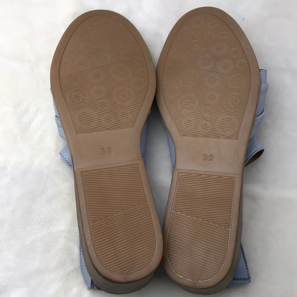Mago Made in Turkey Women's Blue Sandals - Picture 10 of 16